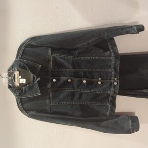 DONCASTER denim ensemble Jeans w/ Jacket combo size 12